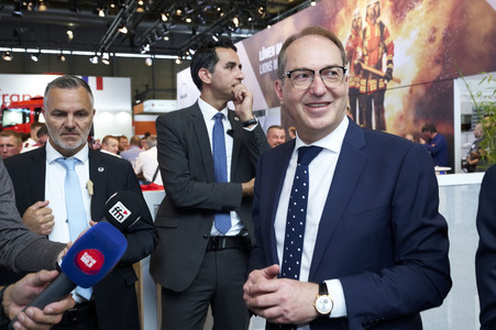 Eröffnung der Interschutz 2026 Messe in Hannover