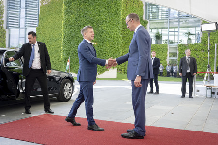 Empfang des Ministerpräsidenten von Ungarn in Berlin