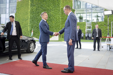 Empfang des Ministerpräsidenten von Ungarn in Berlin