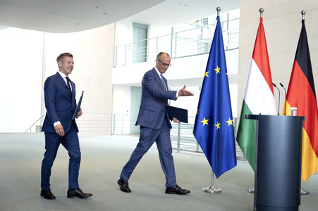 Empfang des Ministerpräsidenten von Ungarn in Berlin