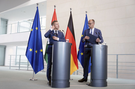 Empfang des Ministerpräsidenten von Ungarn in Berlin