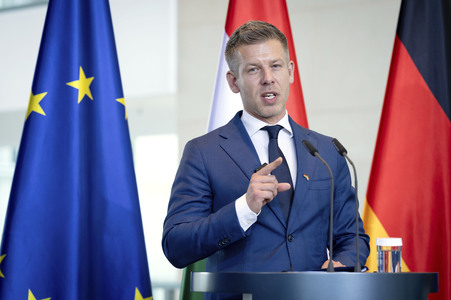Empfang des Ministerpräsidenten von Ungarn in Berlin