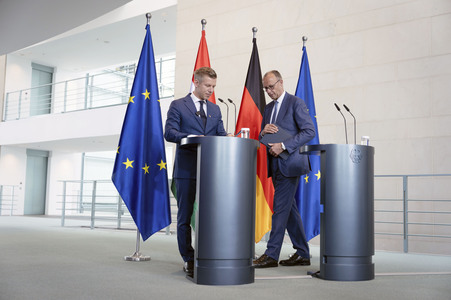 Empfang des Ministerpräsidenten von Ungarn in Berlin