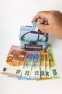 Symbolfoto Reisekasse