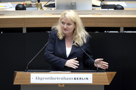 87. Plenarsitzung des Berliner Senat in Berlin
