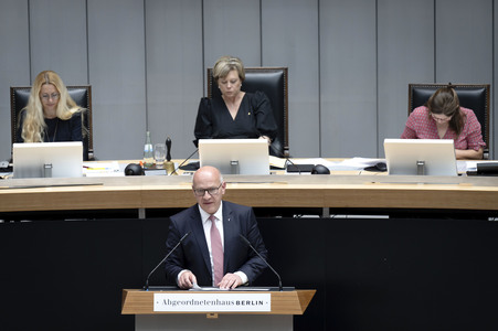 87. Plenarsitzung des Berliner Senat in Berlin