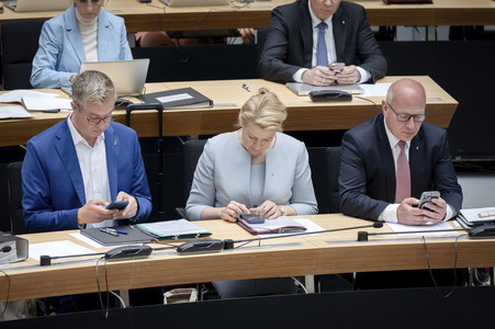 87. Plenarsitzung des Berliner Senat in Berlin