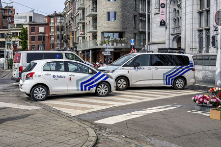Symbolfoto Polizei in Lüttich