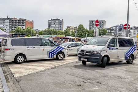 Symbolfoto Polizei in Lüttich