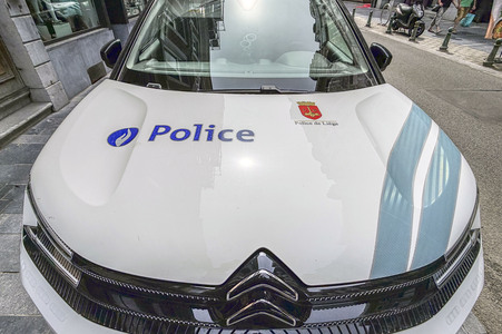 Symbolfoto Polizei in Lüttich