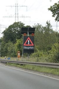 Gesperrte Friedrich-Ebert-Brücke/Nordbrücke in Bonn