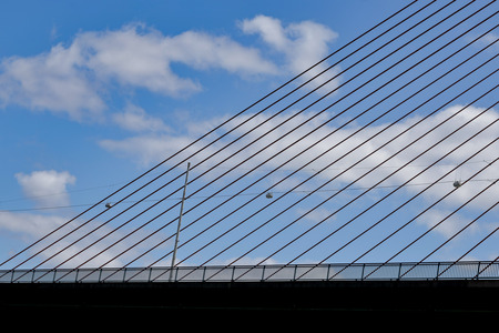 Gesperrte Friedrich-Ebert-Brücke/Nordbrücke in Bonn