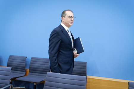 Bundespressekonferenz 'Vorstellung der Statistik politisch motivierter Kriminalität 2025' in Berlin