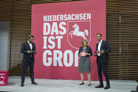 Vorstellung der neuen Standortkampagne des Landes Niedersachsen in Berlin