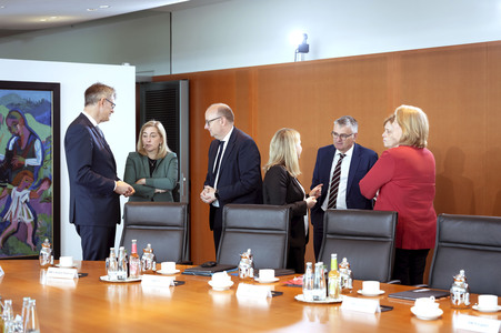 48. Kabinettsitzung des Bundeskabinetts in Berlin