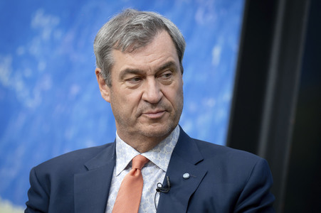 Markus Söder beim 'Talk 60' in Berlin