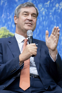 Markus Söder beim 'Talk 60' in Berlin