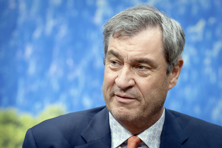Markus Söder beim 'Talk 60' in Berlin