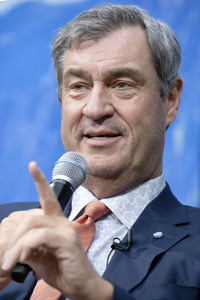 Markus Söder beim 'Talk 60' in Berlin
