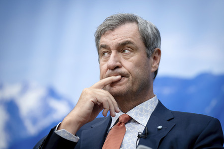 Markus Söder beim 'Talk 60' in Berlin