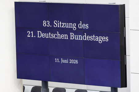 83. Sitzung des Deutschen Bundestages in Berlin