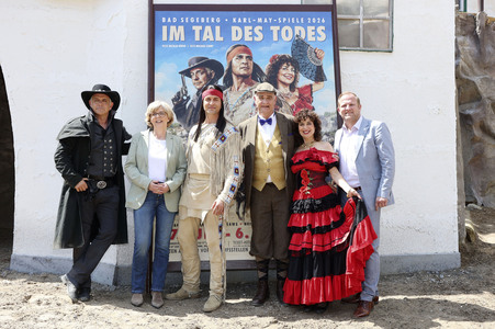 Pressekonferenz 'Im Tal des Todes' in Bad Segeberg