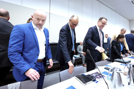 Fraktionssitzung der CDU/CSU-Bundestagsfraktion in Berlin