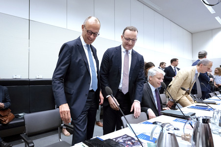 Fraktionssitzung der CDU/CSU-Bundestagsfraktion in Berlin