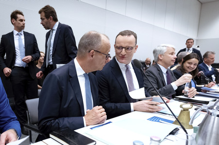 Fraktionssitzung der CDU/CSU-Bundestagsfraktion in Berlin