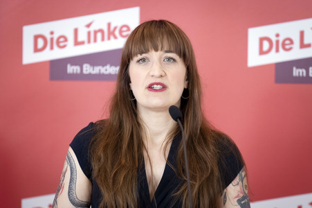 Fraktionssitzung der Bundestagsfraktion der Partei Die Linke in Berlin
