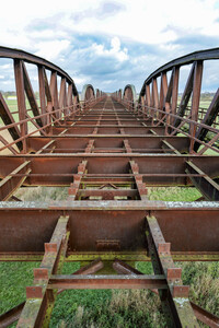 Dömitzer Eisenbahnbrücke in Langendorf