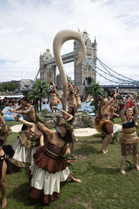 Eröffnung der 'Moana Experience' in London