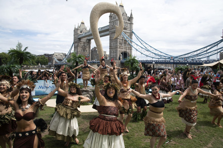Eröffnung der 'Moana Experience' in London
