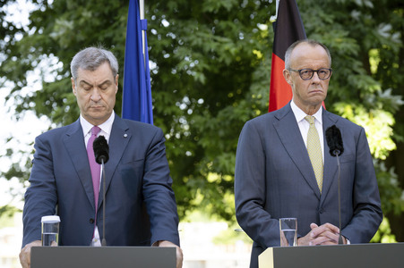 Pressekonferenz zu den Ergebnissen des Koalitionsausschusses in Berlin