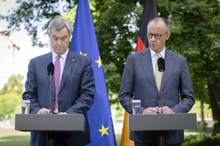 Pressekonferenz zu den Ergebnissen des Koalitionsausschusses in Berlin