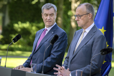 Pressekonferenz zu den Ergebnissen des Koalitionsausschusses in Berlin