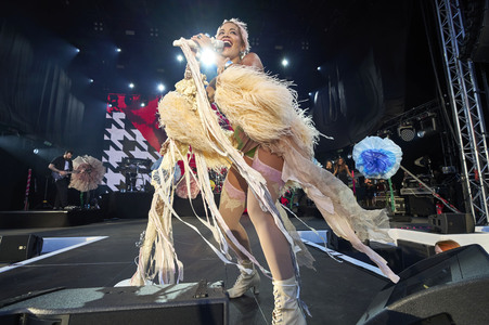 Konzert von Rita Ora in Wolfsburg