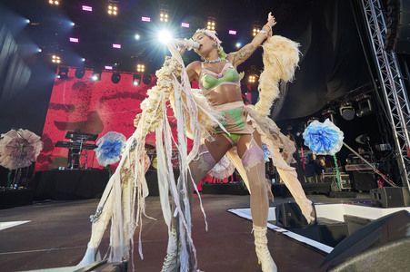 Konzert von Rita Ora in Wolfsburg