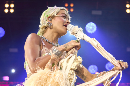 Konzert von Rita Ora in Wolfsburg