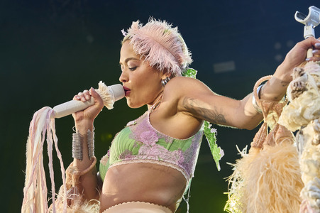 Konzert von Rita Ora in Wolfsburg