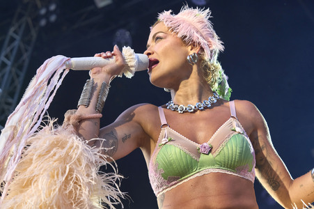 Konzert von Rita Ora in Wolfsburg