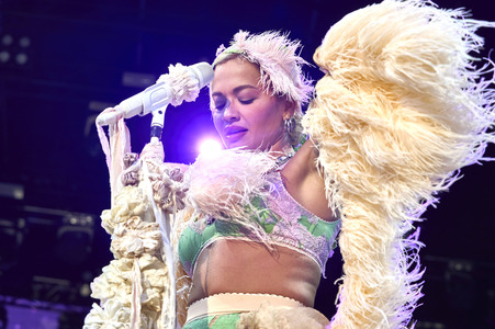 Konzert von Rita Ora in Wolfsburg