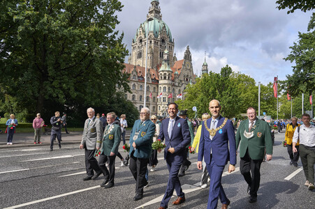 Schützenausmarsch zum Schützenfest 2026 in Hannover
