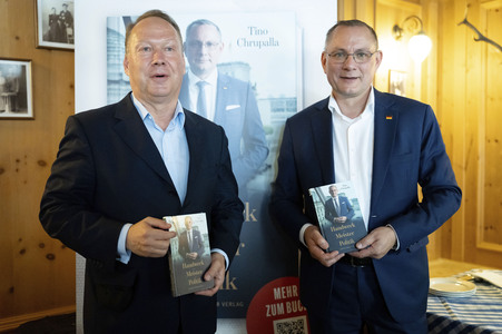 Buchpräsentation von Tino Chrupalla in Berlin