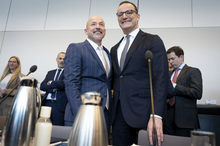 Fraktionssitzung der CDU/CSU-Bundestagsfraktion in Berlin