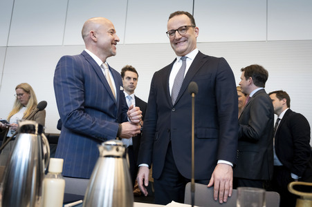 Fraktionssitzung der CDU/CSU-Bundestagsfraktion in Berlin