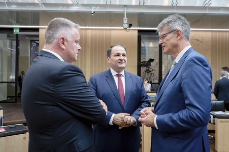 1067. Bundesratssitzung in Berlin