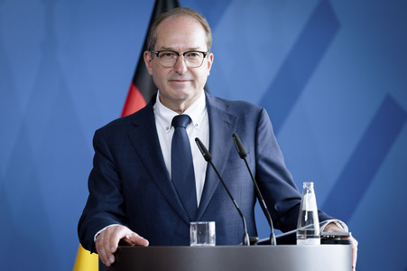 Treffen von Morten Bodskov und Alexander Dobrindt in Berlin