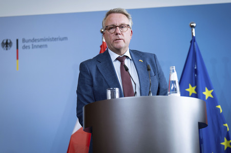 Treffen von Morten Bodskov und Alexander Dobrindt in Berlin