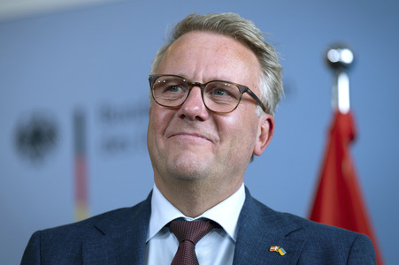 Treffen von Morten Bodskov und Alexander Dobrindt in Berlin